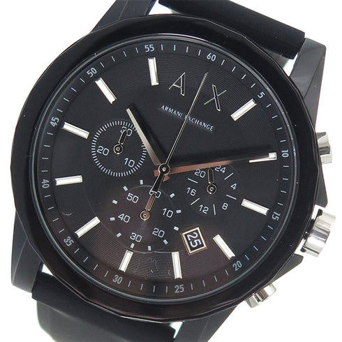 アルマーニエクスチェンジ ARMANI EXCHANGE クオーツ メンズ 腕時計 AX1326 ブラック ブラック